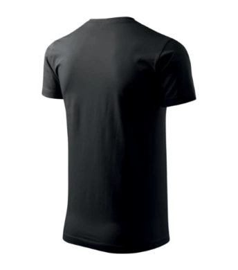 Pánske tričko BASIC - MALFINI - veľkosť 4XL (čierne)