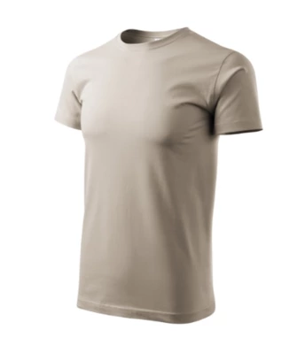 Pánske tričko BASIC - MALFINI - veľkosť 4XL (ľadovo sivé)
