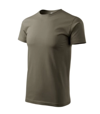 Pánske tričko BASIC - MALFINI - veľkosť 3XL (army)