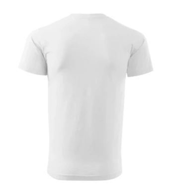 Pánske tričko BASIC - MALFINI - veľkosť 5XL (biele)