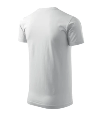 Pánske tričko BASIC - MALFINI - veľkosť 4XL (biele)
