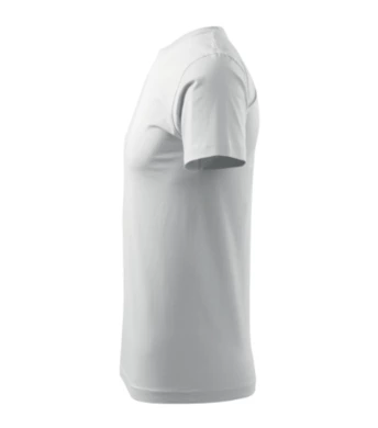 Pánske tričko BASIC - MALFINI - veľkosť 5XL (biele)