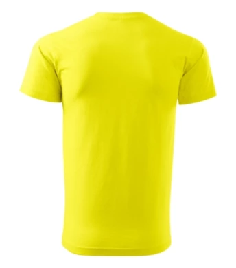 Pánske tričko BASIC - MALFINI - veľkosť 4XL (citrónová)