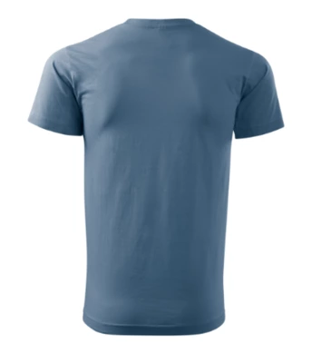 Pánske tričko BASIC - MALFINI - veľkosť 4XL (denim)