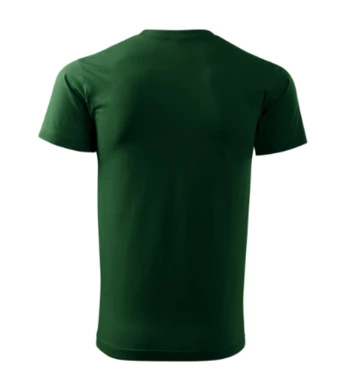 Pánske tričko BASIC - MALFINI - veľkosť 4XL (fľaškovozelená)
