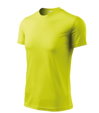 Tričko pánske FANTASY - MALFINI - veľkosť 3XL (neon yellow)