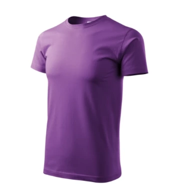 Pánske tričko BASIC - MALFINI - veľkosť 3XL (fialová)