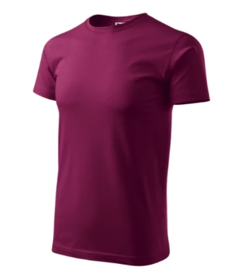 Pánske tričko BASIC - MALFINI - veľkosť 4XL (fuchsia)