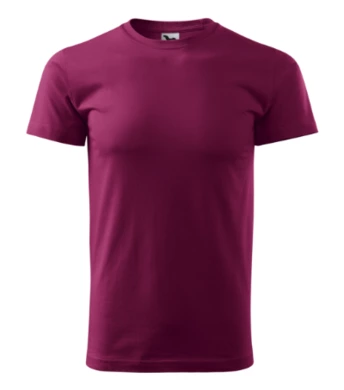 Pánske tričko BASIC - MALFINI - veľkosť 4XL (fuchsia)