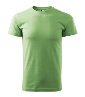 Pánske tričko BASIC - MALFINI - veľkosť 4XL (hráškovo zelená)