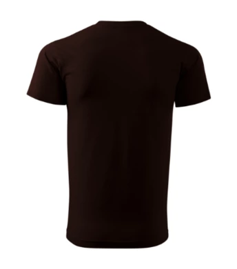 Pánske tričko BASIC - MALFINI - veľkosť 3XL (kávová)