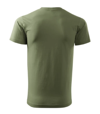 Pánske tričko BASIC - MALFINI - veľkosť 4XL (khaki)