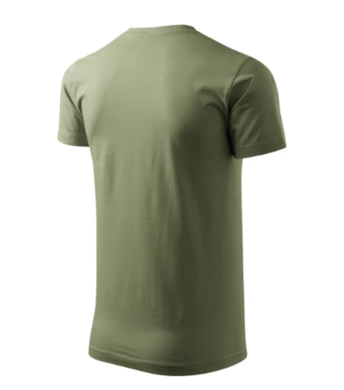 Pánske tričko BASIC - MALFINI - veľkosť 4XL (khaki)