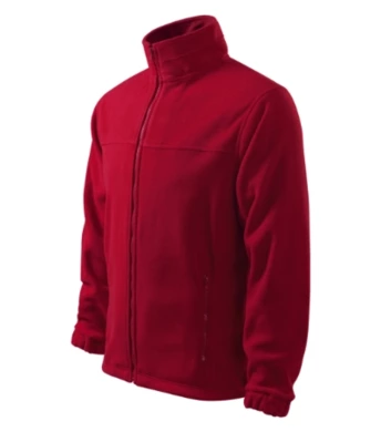 Mikina pánska - MALFINI - JACKET - veľkosť 3XL (marlboro červená)