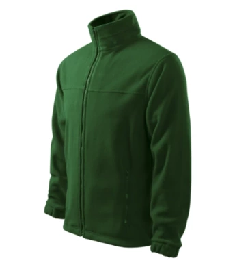 Mikina pánska - MALFINI - JACKET - veľkosť 3XL (fľaškovozelená)