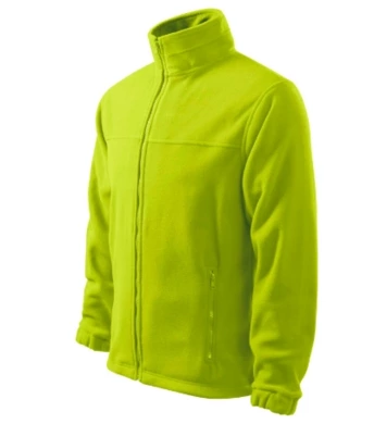 Mikina pánska - MALFINI - JACKET - veľkosť 3XL (limetková)