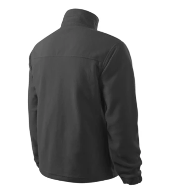 Mikina pánska - MALFINI - JACKET - veľkosť 3XL (oceľovo sivá)
