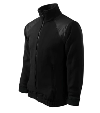 Mikina pánska - MALFINI - JACKET HI-Q - veľkosť 3XL (čierna)