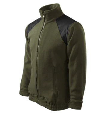 Mikina pánska - MALFINI - JACKET HI-Q - veľkosť 3XL (military)