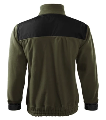 Mikina pánska - MALFINI - JACKET HI-Q - veľkosť 3XL (military)