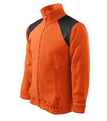 Mikina pánska - MALFINI - JACKET HI-Q - veľkosť 3XL (oranžová)