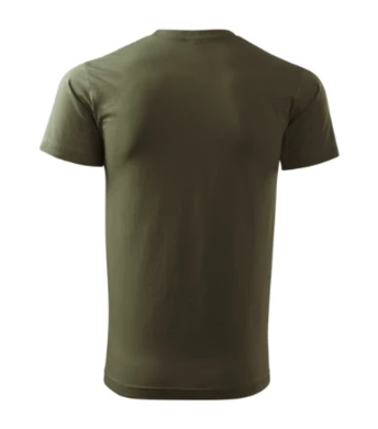 Pánske tričko BASIC - MALFINI - veľkosť 4XL (military)