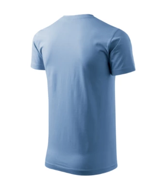 Pánske tričko BASIC - MALFINI - veľkosť 4XL (nebeská modrá)