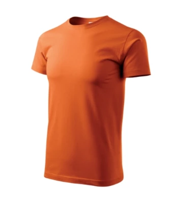 Pánske tričko BASIC - MALFINI - veľkosť 3XL (oranžová)