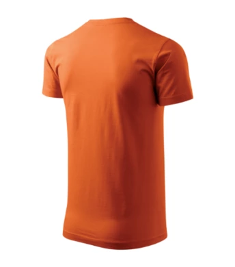 Pánske tričko BASIC - MALFINI - veľkosť 3XL (oranžová)