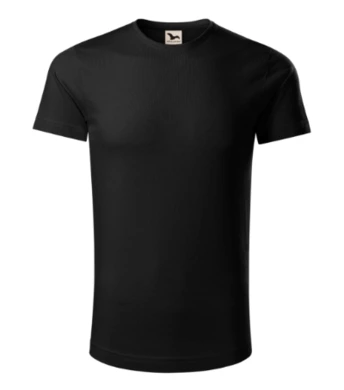 Tričko pánske ORIGIN - MALFINI - veľkosť 3XL (čierne)