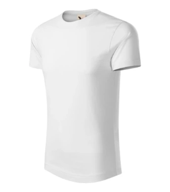 Tričko pánske ORIGIN - MALFINI - veľkosť 3XL (biele)