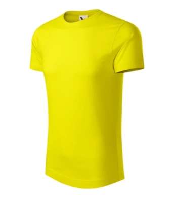 Tričko pánske ORIGIN - MALFINI - veľkosť 3XL (citrónové)