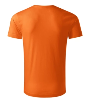 Tričko pánske ORIGIN - MALFINI - veľkosť 3XL (oranžové)