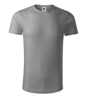 Tričko pánske ORIGIN - MALFINI - veľkosť 3XL (starostrieborné)