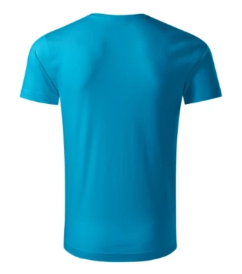 Tričko pánske ORIGIN - MALFINI - veľkosť 3XL (tyrkysová)