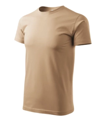 Pánske tričko BASIC - MALFINI - veľkosť 3XL (piesková)