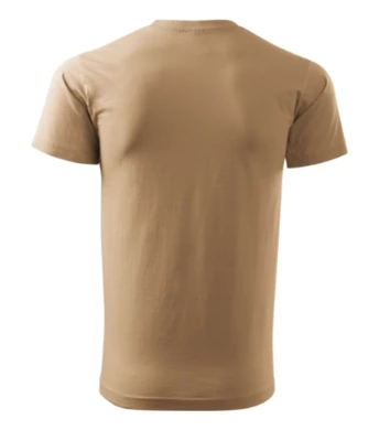 Pánske tričko BASIC - MALFINI - veľkosť 4XL (piesková)