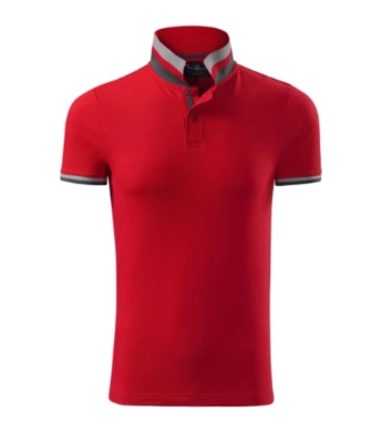 Polokošeľa pánska MALFINI - COLLAR UP - veľkosť 3XL (formula red)