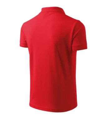 Pánska polokošeľa PIQUE POLO - MALFINI - veľkosť 4XL (červená)