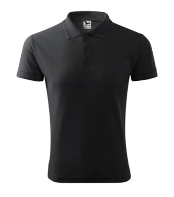 Pánska polokošeľa PIQUE POLO - MALFINI - veľkosť 3XL (ebony grey)