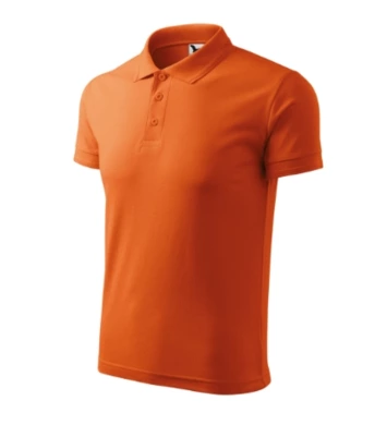 Pánska polokošeľa PIQUE POLO - MALFINI - veľkosť 3XL (oranžová)