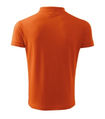 Pánska polokošeľa PIQUE POLO - MALFINI - veľkosť 4XL (oranžová)