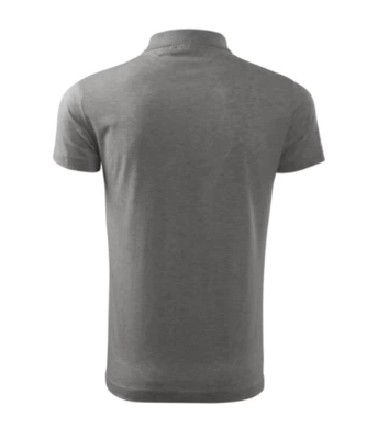 Polokošeľa pánska MALIFINI - SINGLE J. - veľkosť 3XL (tmavosivý melír)