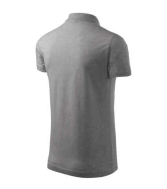 Polokošeľa pánska MALIFINI - SINGLE J. - veľkosť 3XL (tmavosivý melír)