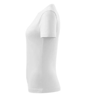 Tričko dámske BASIC - MALFINI - veľkosť 3XL (biele)