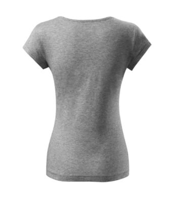 Tričko dámske PURE - MALFINI - veľkosť 3XL (tmavosivé)