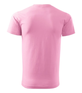 Pánske tričko BASIC - MALFINI - veľkosť 4XL (ružová)