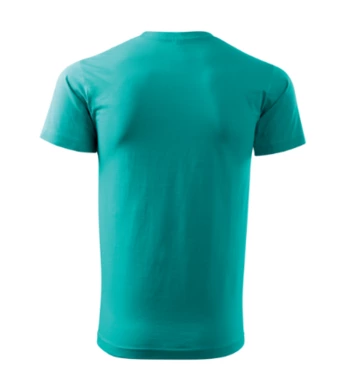 Pánske tričko BASIC - MALFINI - veľkosť 3XL (smaragdovo zelená)