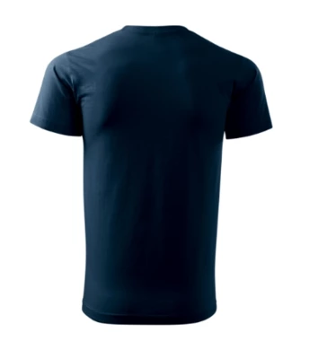 Pánske tričko BASIC - MALFINI - veľkosť 4XL (tmavomodré)