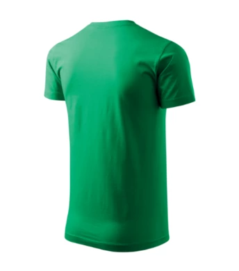 Pánske tričko BASIC - MALFINI - veľkosť 3XL (trávová zelená)